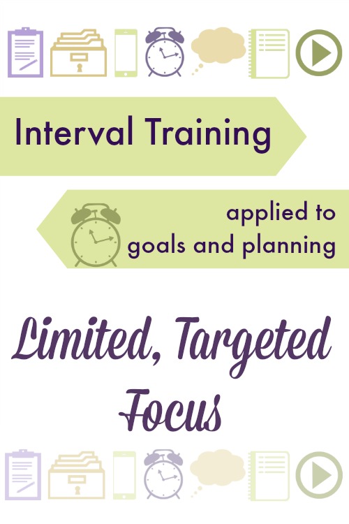 Interval training isn't just for physical exercise. Learn how you can apply intervals to goal setting in all areas of life.