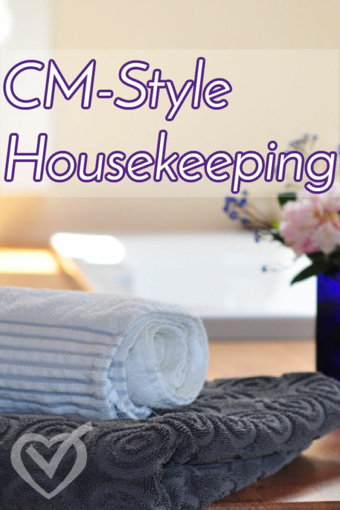 Learn principles of smart housekeeping to help you learn to keep & clean house more cheerfully. Charlotte Mason's education principles can be applied to the home and not only the homeschool. Use her methods to clean your house without growing weary.