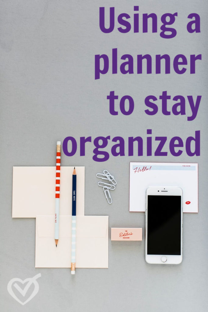 These 3 tips will help you use a planner to stay organized.