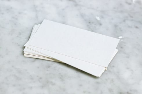 Simple Daily Index Card To-Do List