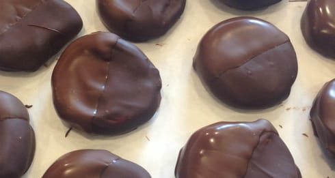 Easy Recipe: Chocolate-Covered Coconut Patties