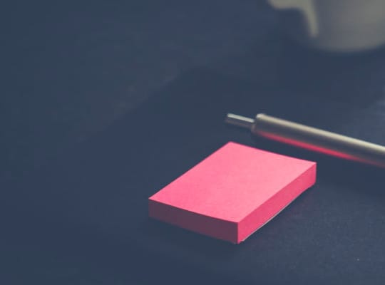 What's Working Now: Post-It Planner