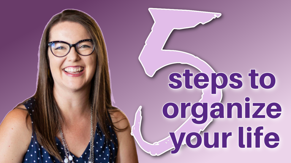 Workshop - 5 Steps to Get Organized