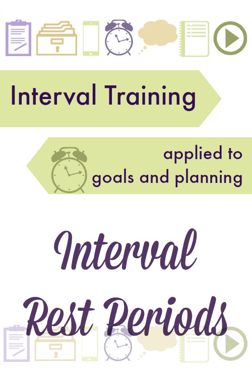 Interval training isn't just for physical exercise. Learn how you can apply intervals to goal setting in all areas of life.