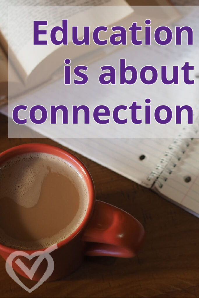 Connection is important is every many area of our lives. In order to learn and gain wisdom, we make connections. We can build connections or destroy them. What can we do to avoid destroying connections?