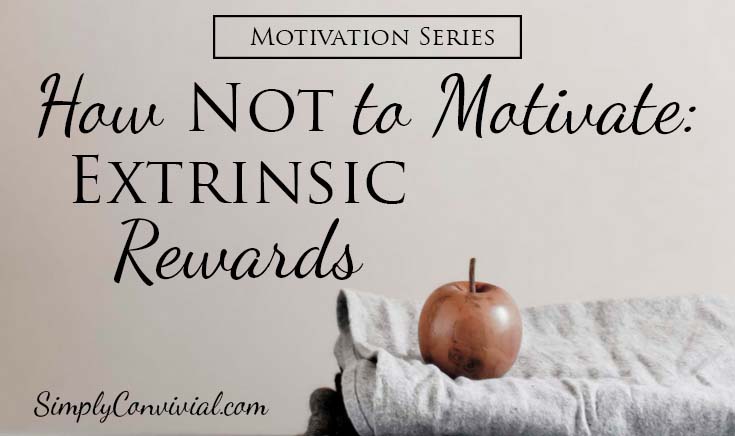 How Not to Motivate: Extrinsic Rewards