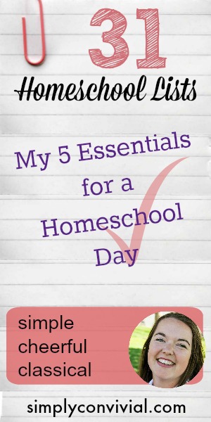 What makes a homeschool day count? Here's my list.