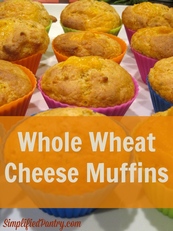Easy Recipe: Yummy Whole Wheat Cheese Muffins