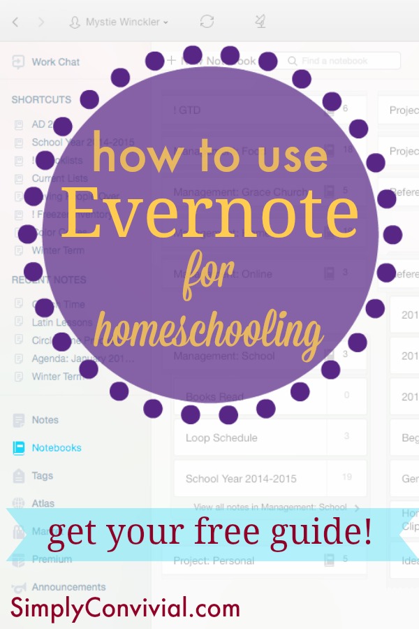 How to Use Evernote for Homeschooling