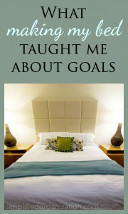 What making my bed taught me about habits.
