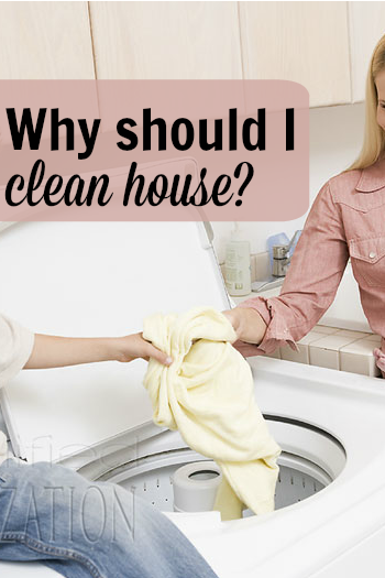 Are you a homemaker? To make a home, we have to keep a house. It's a bummer, but working toward clean house is a part of that. Cleaning the house is transformative in a number of ways.