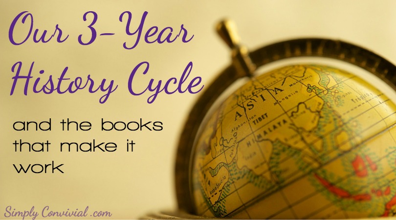 Our 3 Year History Cycle & the books that make it work