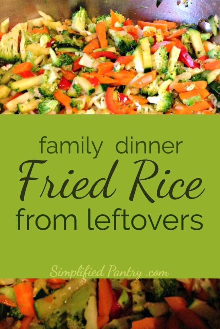 Fried Rice Family Dinner, a home cooking “easy recipe”