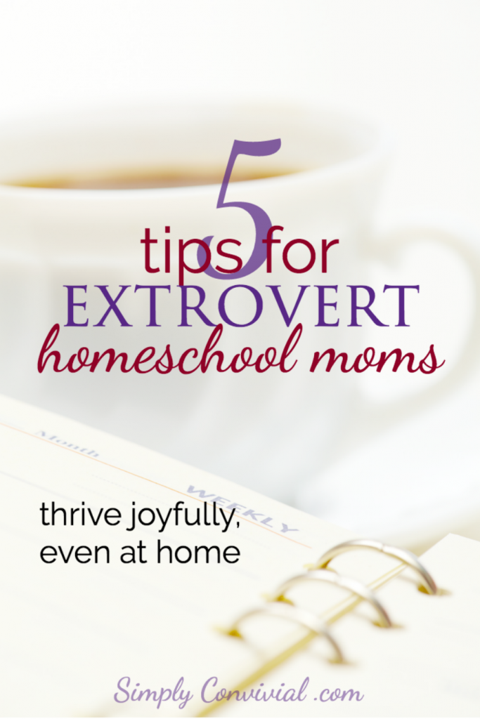 5 tips for an extrovert homeschool mom