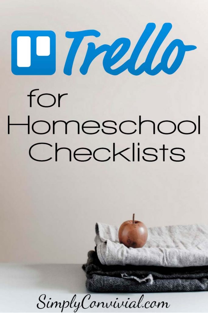Some people use spiral notebooks for a daily list; we use Trello for weekly lists. Here are the details and even some video tutorials to get you started! It's our free online homeschool student planner that everyone loves and simplifies our lives.