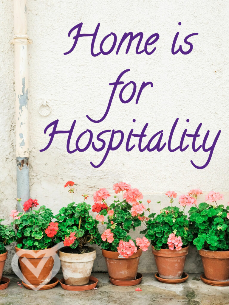 Pursue hospitality. It's a command. It's a duty. But it doesn't mean that we all need to be having people over for dinner every week. The goal of hospitality means that we see our homes as tools in the formation of people, not as trophies to be kept beautiful.