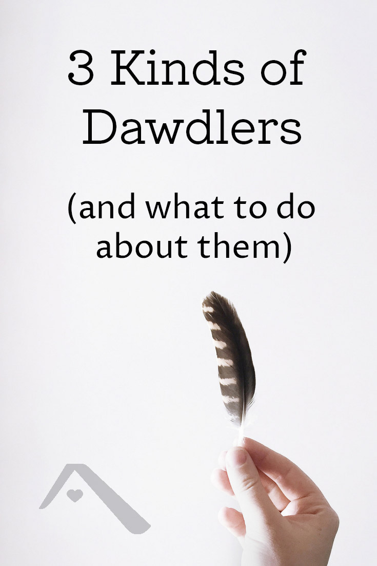 3 Kinds of Dawdling (and what to do with the dawdlers)