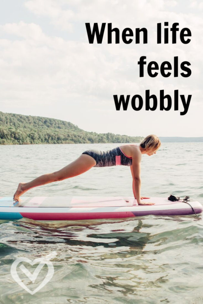 What to do when life feels wobbly, a conversation with Virginia Lee Rogers