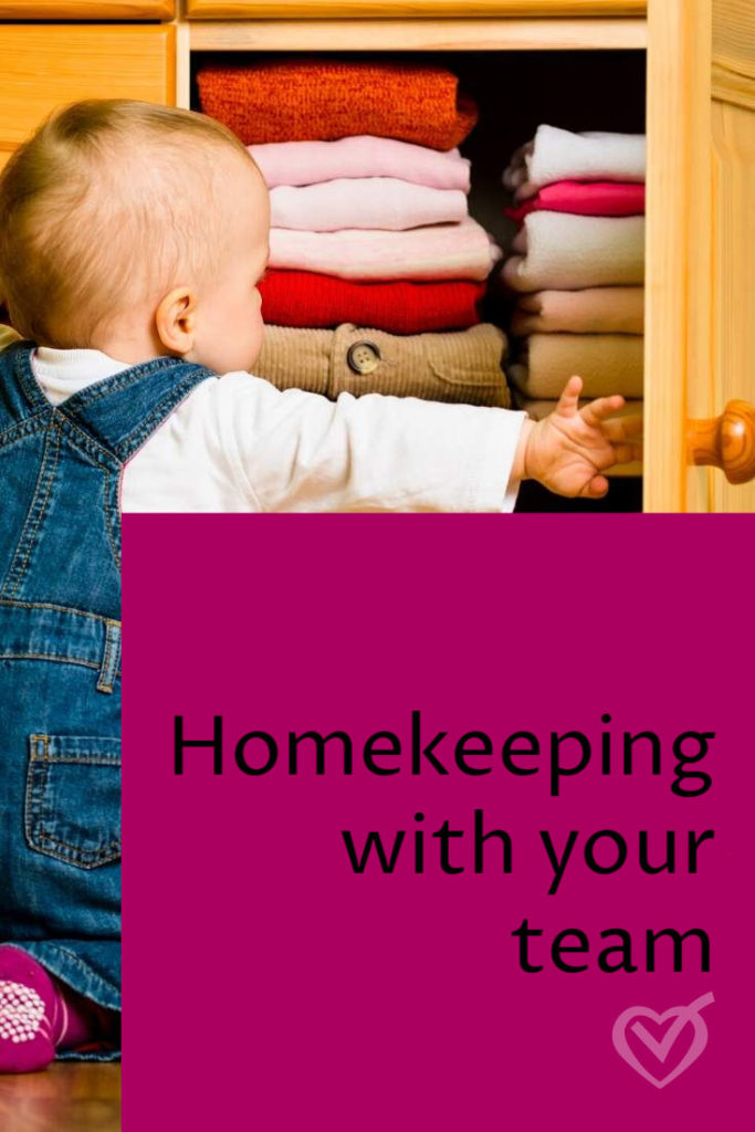 Homekeeping takes a team – build yours!