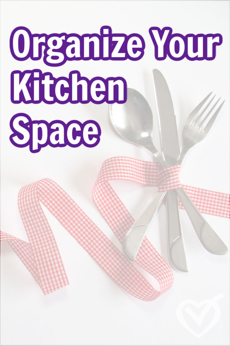 The kitchen is one of the most used spaces in our homes. These five steps will help you organize your kitchen space in a way that works for you.