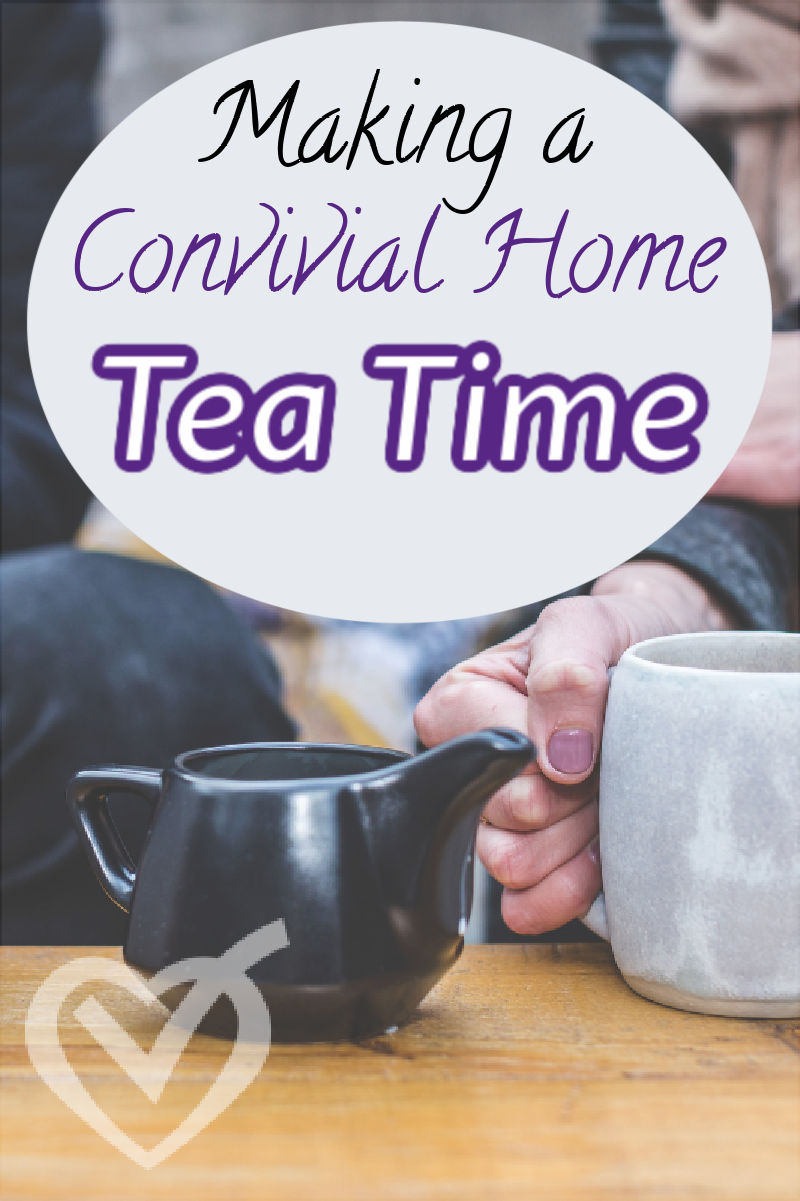 I needed a way to communicate to my kids that I want to talk with them. Enter tea time, a time to hear what my children are reading and interested in.