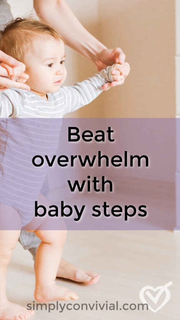 Overcome Perfectionism with Baby Steps