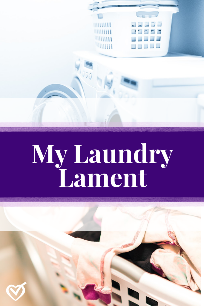 Laundry have you down? Can't figure out a routine that works? This might be your problem...